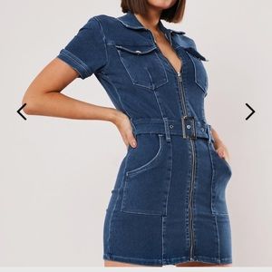 Denim dress